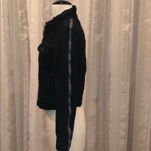 Calmar Romeo Distressed Black Demim Jacket - Picture 3 of 9